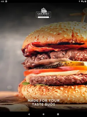 Gourmet Burger & Fries android App screenshot 3